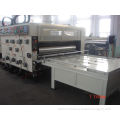 Chain Feeding Semi Automatic Machines , Flexo Printing Machine 5.5kw For Carton Sheet